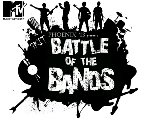 battel of bands poster
